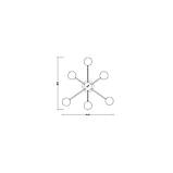 Стельовий світильник SV0005-7 BK 4000K, фото 2