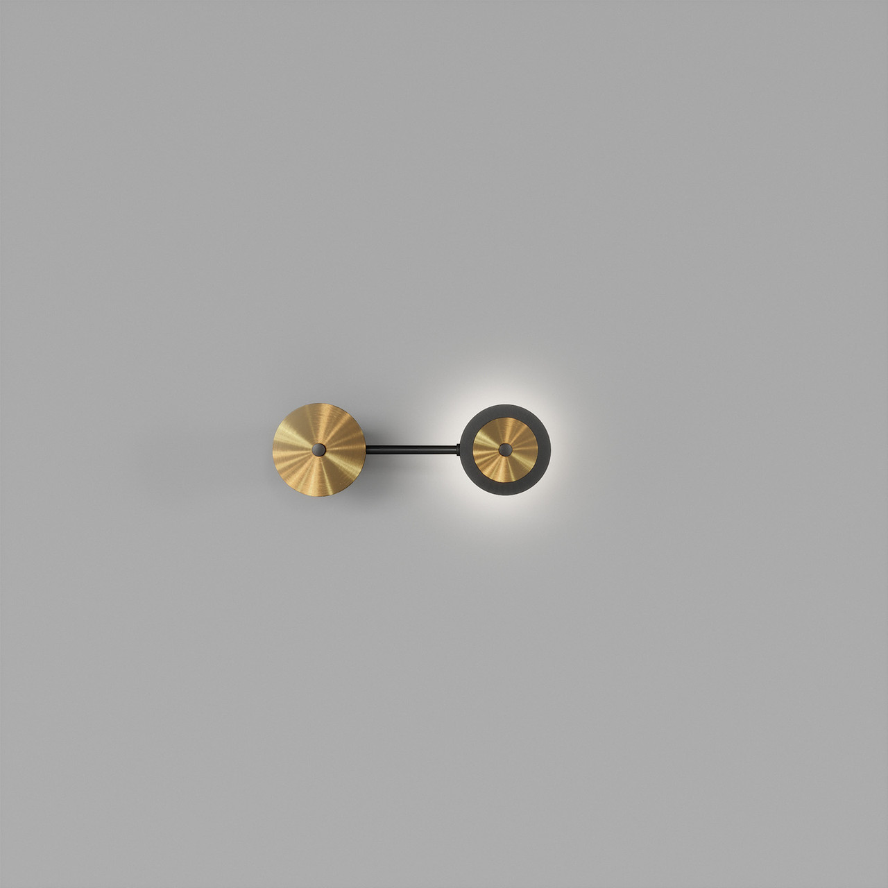 Настінний світильник SV0031-1 BK+GD 4000К, фото 1