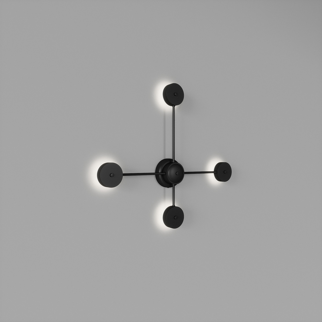 Настінний світильник SV0035-4 BK 3000К, фото 1