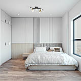 Стельовий світильник SV0040-2 BK+GD, фото 3