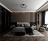 Стельовий світильник SV0042-4 BK+GD, фото 3