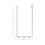 Підвіс SV0056-3 BK+GD 3000К, фото 2