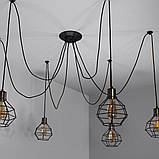 Люстра-павук LS 2100-6G, фото 2