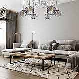 Люстра-павук LS 2103-6G, фото 4