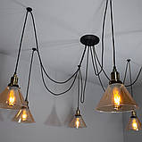 Люстра-павук LS 2131-6C, фото 3