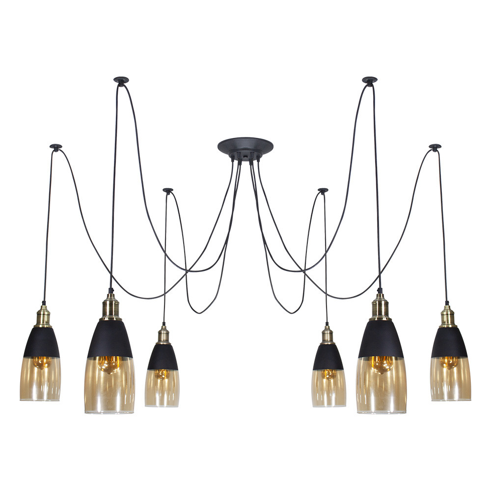 Люстра-павук LS 2132-6C, фото 1