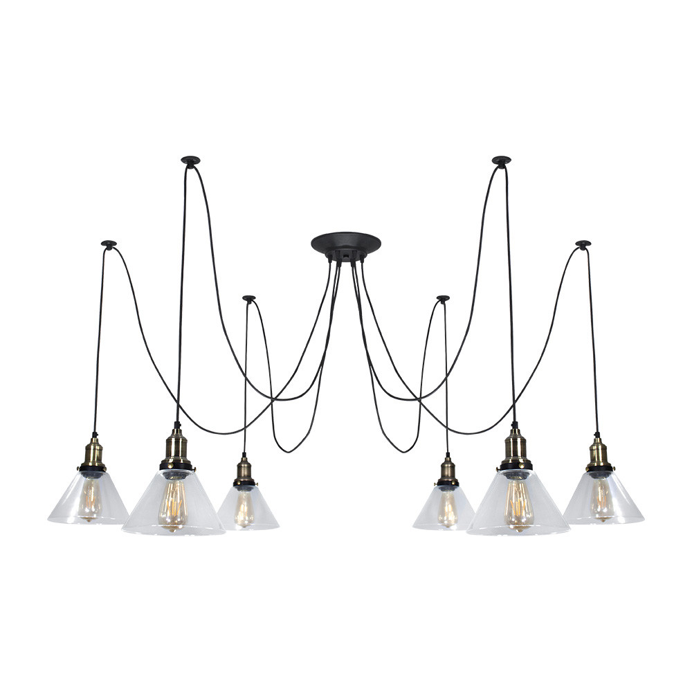 Люстра-павук LS 2133-6C, фото 1