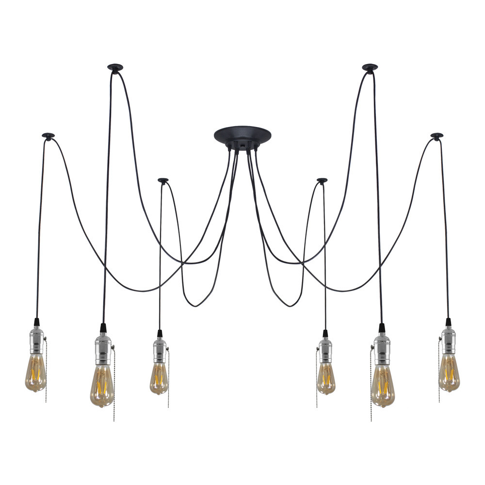 Люстра-павук LS 2171-6-6, фото 1