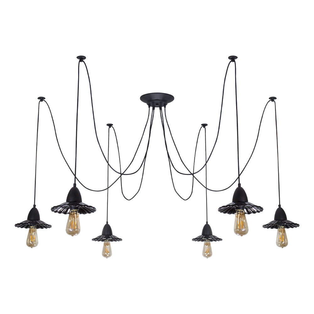 Люстра-павук LS 2151-6K-11, фото 1