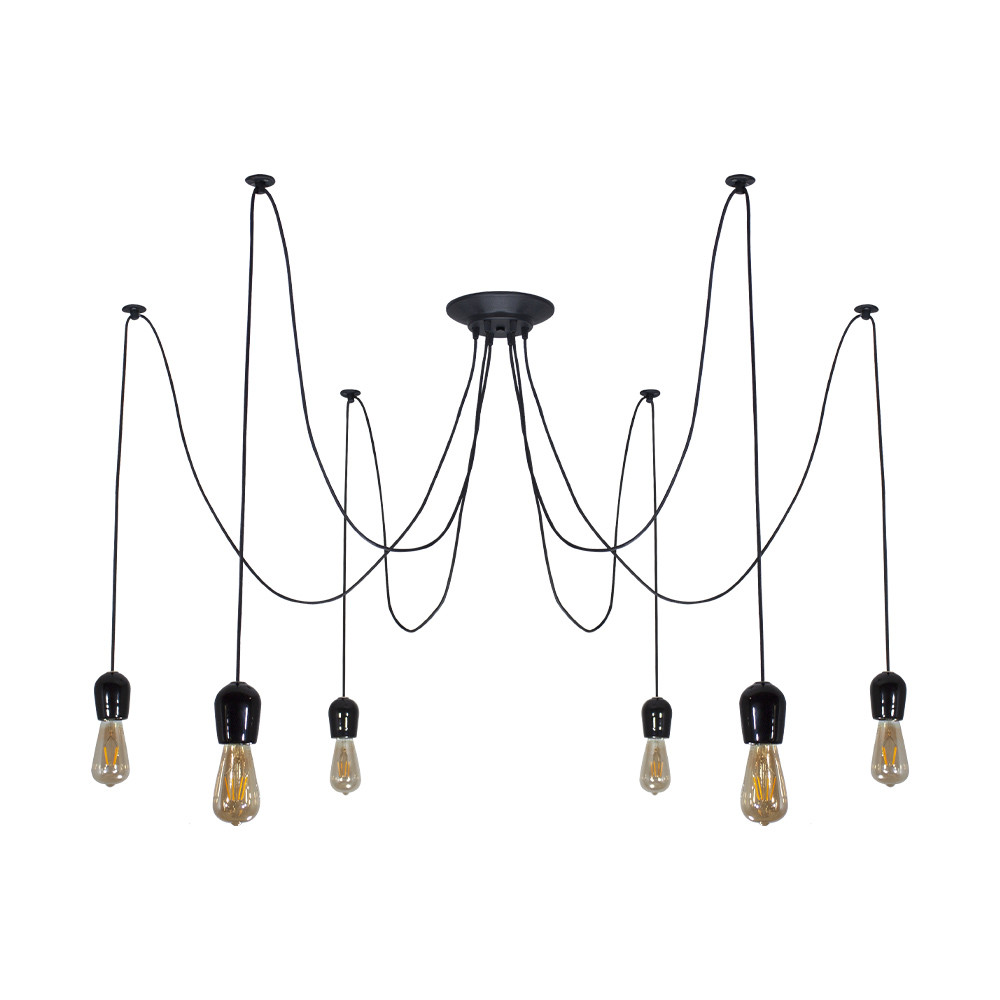 Люстра-павук LS 2152-6K-11, фото 1