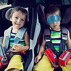 Маска для сну, пов'язка на очі для медитації ігор корпоратива конкурсу Silenta Classic SKY Blue, фото 2