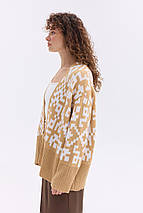 Кардиган "Лія" (беж, білий), фото 5