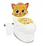 Горщик дитячий унітаз Pilsan, котик, фото 7