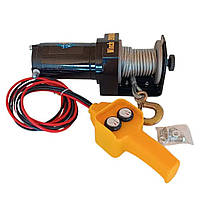 Лебідка електрична 4500lbs/2041 кг 12v сталевий трос