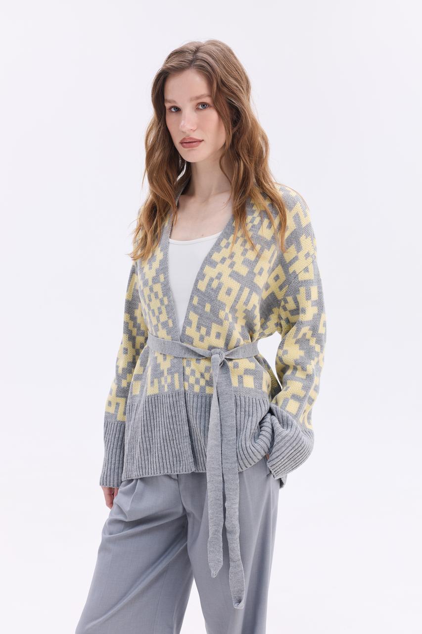 Кардиган "Лія" (сірий, масло)