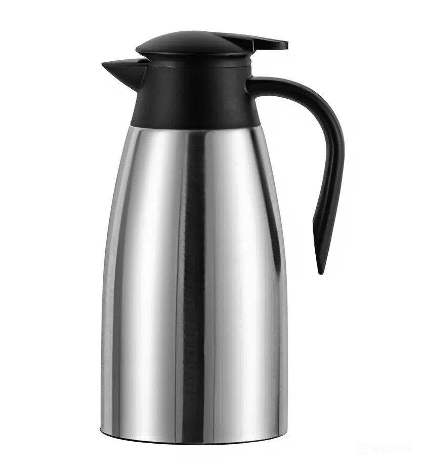 Термос-глечик для кави, 1,6 л., нержавіюча сталь AISI304, фото 1