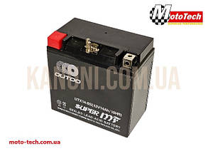 Акумулятор АКБ UTX14-BS (MF) (12V14AH) OUTDO