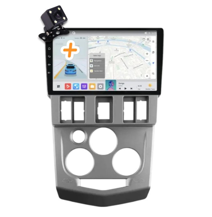 Магнітола для Renault Logan L90 2004-2009 на Android. Преміальна модель (2+32 ГБ 4G QLED CarPlay 8 ядер), фото 1