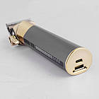 Акумуляторна машинка для стрижки волосся + 8 насадок, DSP 90639 / Тример для стрижки / Чоловічий тример для бороди, фото 5