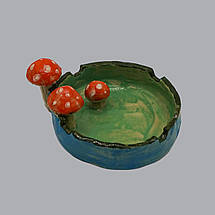 Авторская керамическая пепельница FluRAnet/Пепельница из керамики, фото 5