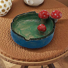 Авторская керамическая пепельница FluRAnet/Пепельница из керамики, фото 2