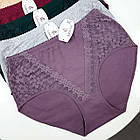 Жіночі бавовняні трусики супер батал Leiccina #7712, фото 3