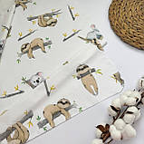 Пелюшка бавовняна для новонародженого 90х80, фото 5