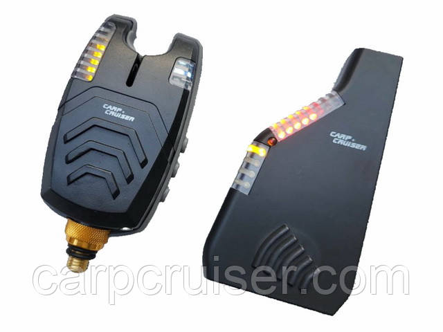 Carp Cruiser® FA210-4 Набір коропових електроннихсигналізаторів клювання (4+1) з бездротовим радіопейджер Carp Cruiser® FA210-4 Набір коропових електроннихсигналізаторів клювання (4+1) з бездротовим радіопейджер