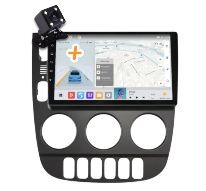 Магнітола для Mercedes-Benz ML320 M-Class W163 2003-2005 на Android. Покращена модель (2/32 ГБ), фото 1