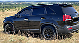 Дефлектори вікон (веторовики) Kia Sorento 2009-2014 HIC/Тайвань, фото 5