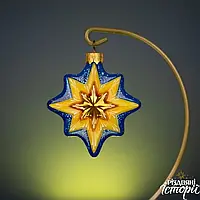 Ялинкова іграшка "Зірка патріотична", ТМ Різдвяні Історії, 4820001128185