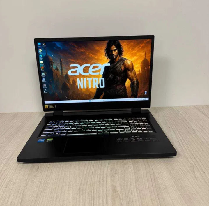 Ноутбук Acer Nitro 5 AN517-55 144Hz i5-12500H 8GB SSD 512GB RTX 3050 Б/В, фото 1