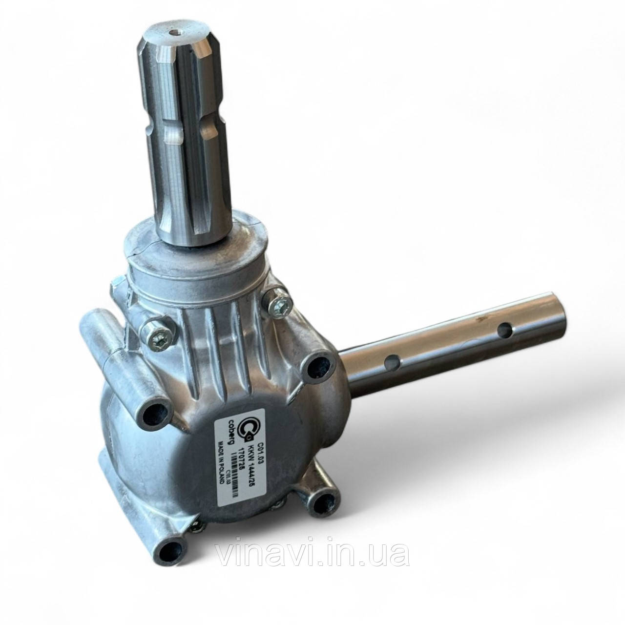 Редуктор розкидача міндобрив польський Coberg C01.03 (довгий вал), фото 1