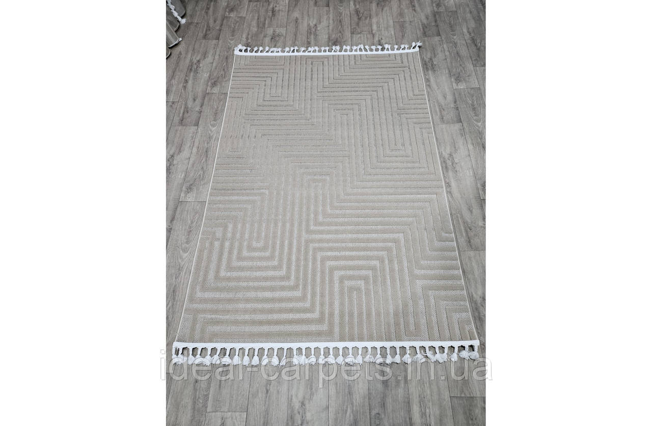 Килим Vita 1.6х2.3м прямокутний 0879 Бежевий, фото 1