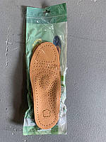 Устілка Ортопедична Супінатор шкіряна Китай 37/38