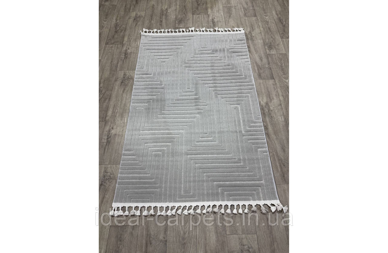 Килим Vita 2х3м прямокутний 0878 Сірий, фото 1
