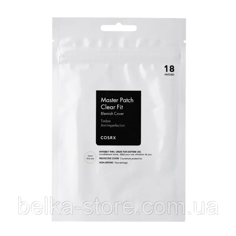 CosRx Clear Fit Mster протизапальні патчі від акне, 18 шт, фото 1