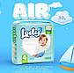 Підгузки дитячі дихаючі LODY AIR MAXI р.4 (7-18 кг) 30 шт/уп., фото 2