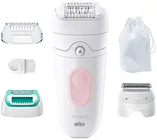 Епілятор Braun Silk-epil 5 SE 5-050 Білий/Рожевий UA