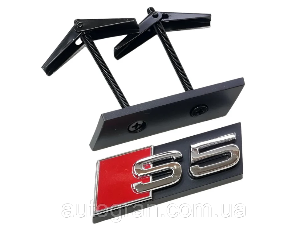 Емблема решітки радіатора Audi S5, фото 1