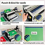 Біндер YIBO CW2016 (метал+пластик) (000011987), фото 8