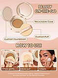 Кушон Sheglam Cushion Foundation відтінок Fair, фото 4