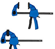 Струбцина для роботи однією рукою Sauter MIDI HE-OHCM-15 150х65 мм (2 шт.)
