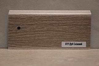 Плинтус ПВХ ТерПол 22х70х2200 мм, Дуб Сніжний 019