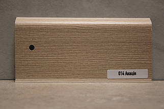 Плинтус ПВХ ТерПол 22х70х2200 мм, Акація 014