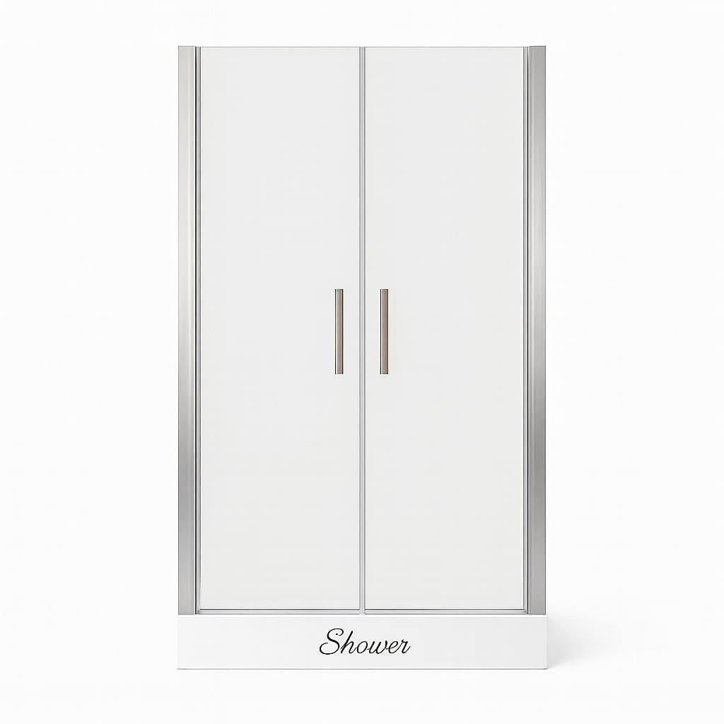 Душові двері Shower RELAX RLX-025 190х90 см хром розпашні скло матове