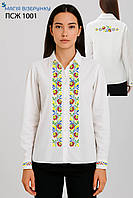 Заготовка для вишиванки Сорочка жіноча Львівщина пошита з рукавами ПСЖ 1001 "ТМ Магія візерунку"