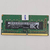 Оперативна пам'ять для ноутбука Micron SODIMM DDR4 8Gb 2400MHz PC4-19200s 1Rx8 CL17 (MTA8ATF1G64HZ-2G3H1R) Б/В