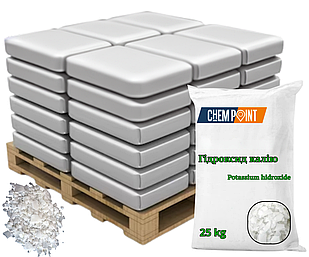 Гідроксид калію (їдкий калій) 25 кг