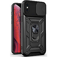Чехол Ummi Camshield Serge Ring для Apple iPhone XS Max (6.5")
